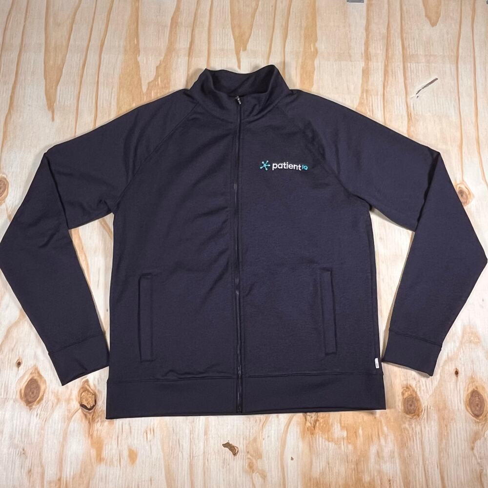 NWOT Vuori Coronado Full Zip Performance Jacket V2013 Dark Gray Mens M Classic